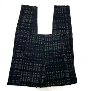 Lysse Gray & Black Plaid Suzee Leggings